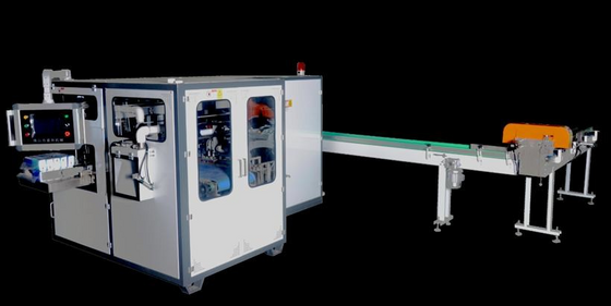 Good price Automatic Facial Tissue Paper Packing Machine 15Kw Paper Bundle Packing Machine With INVT Servo Motor online