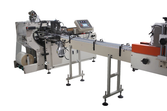 Goede prijs Op maat gemaakte zakdoekmachine 380V 50Hz papierzak maken machine met Cpp verpakkingsmateriaal online