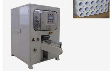 Good price Automatic Log Saw Cutting Machine PLC Control Tissue Paper Cutter Machine online